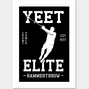 Yeet Elite Hammer Throw Athlete Track N Field Athletics Posters and Art